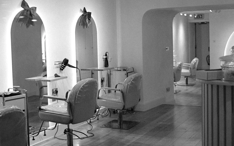 Innenraum eines Beautysalons (Beispielbild)